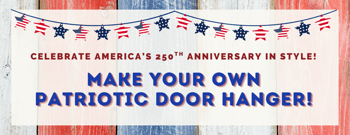 Independence Day Door Hanger Class